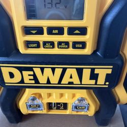 Dewalt Portable Iump Starter, Digital Inflator, And Compressor