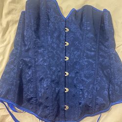 Blue Corset