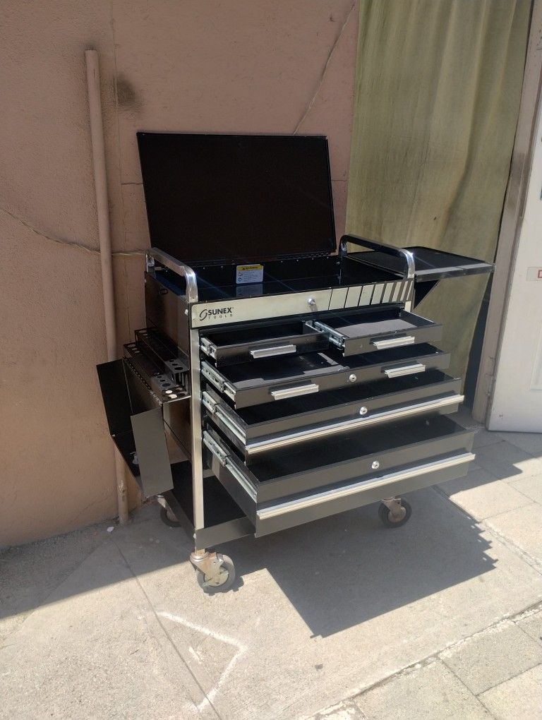 Sunex Tools Box Tools Cart..H..39..W..36..D..18