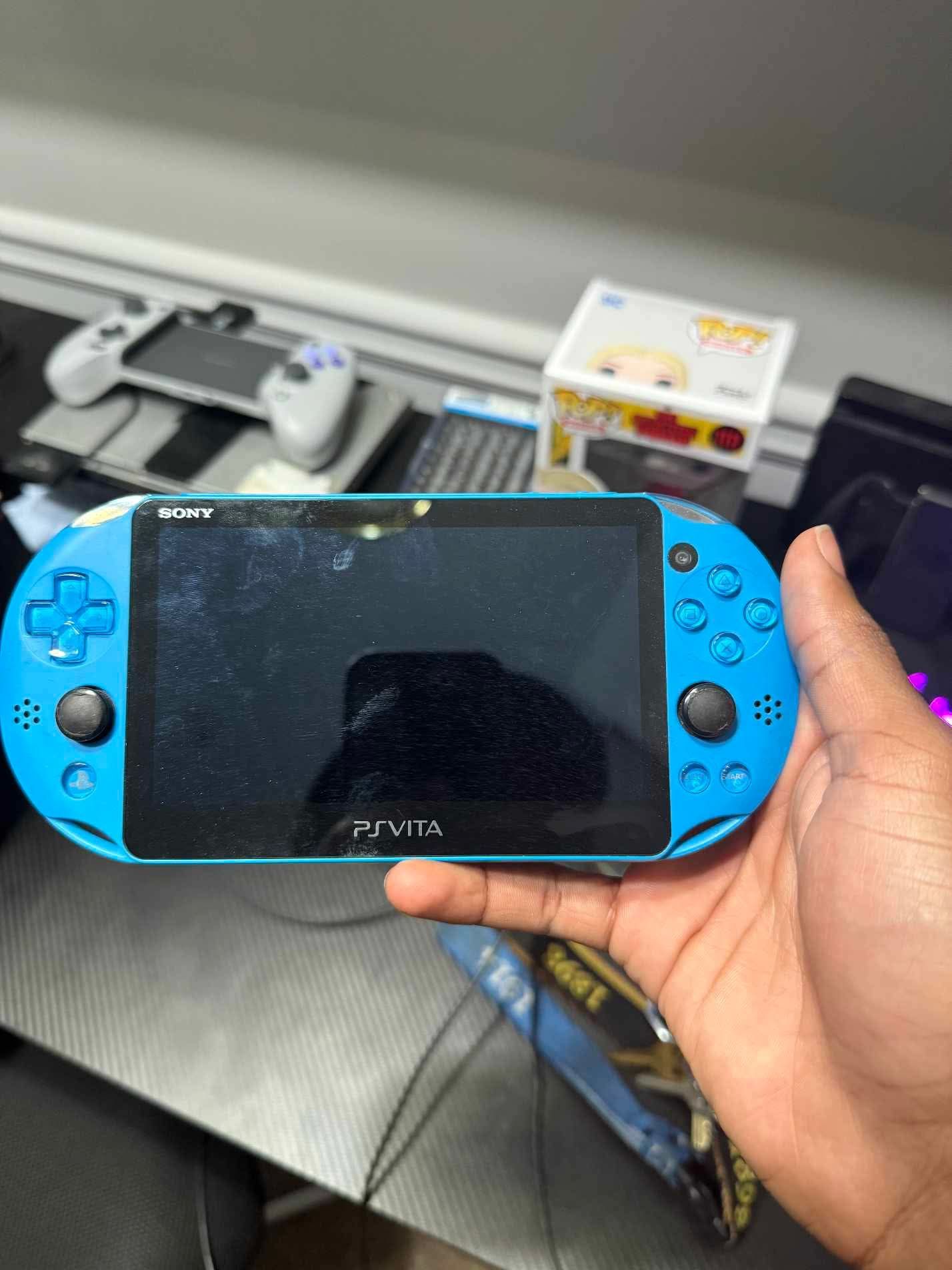Modded PS Vita Blue