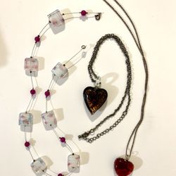 Glass Blown Necklaces