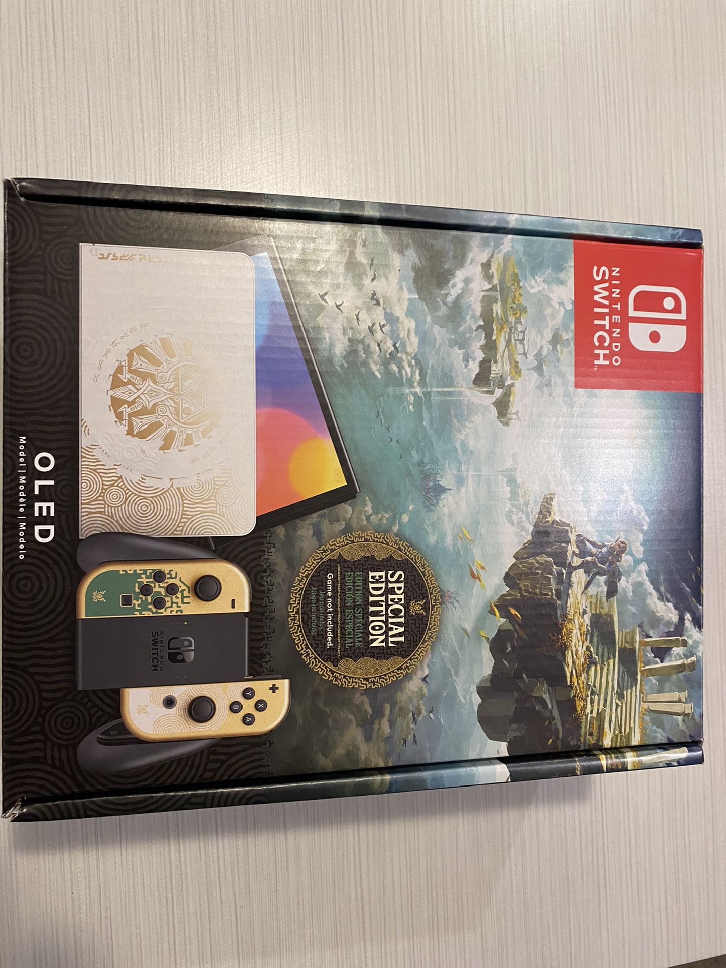 Nintendo Switch OLED Legend Of Zelda: Tears Of The Kingdom Edition 