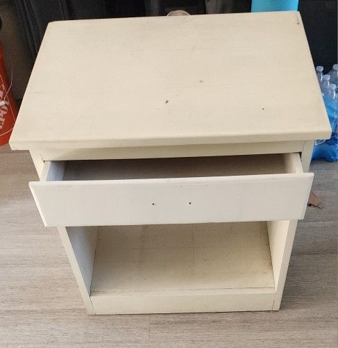 Solid end table