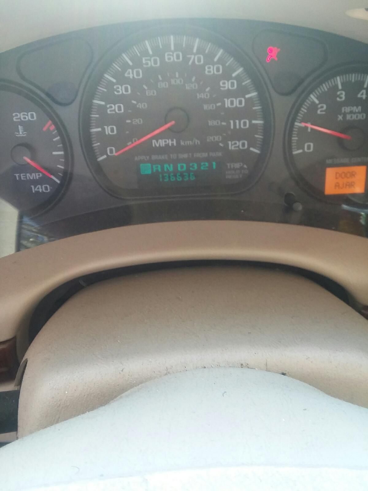 2003 impala white on white 137000 miles good condition {contact info removed}