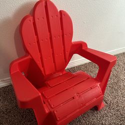 Children’s Red Chair