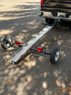 Motorcycle Trailer / Trailer-in-a-Bag w/ Wireless Lights