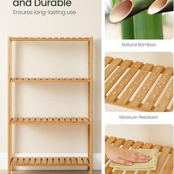 SONGMICS Clothes Drying Rack 4-Tier