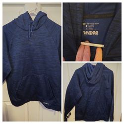 Tek Gear WarmTek Blue Hoodie Size Medium