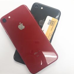 IPhone 8 (64 gb) Unlocked with store warranty  | Each