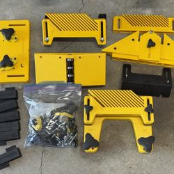 Assortment of MagSwitch woodworking accessories