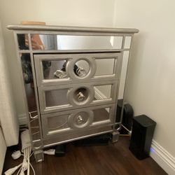 Mirrored Nightstands 