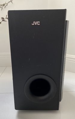 JVC SP-THG50W Black 450W Wired Surround Sound Subwoofer