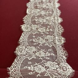 Rustic lace Table Runners 