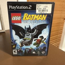 PlayStation 2 PS2 Lego Batman 