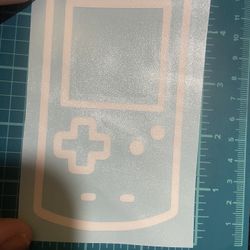 gameboy decal / sticker 