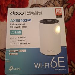 Tplink Deco AXE5400 Nuevo En Caja Avierta