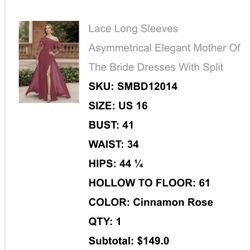 Mother Of The bride/groom gown