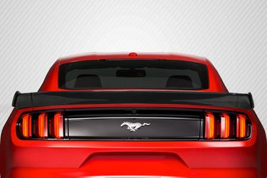 Blemished 2015-2023 Ford Mustang Coupe Carbon Creations Stallion Rear Wing Spoiler - 5 Piece (S)