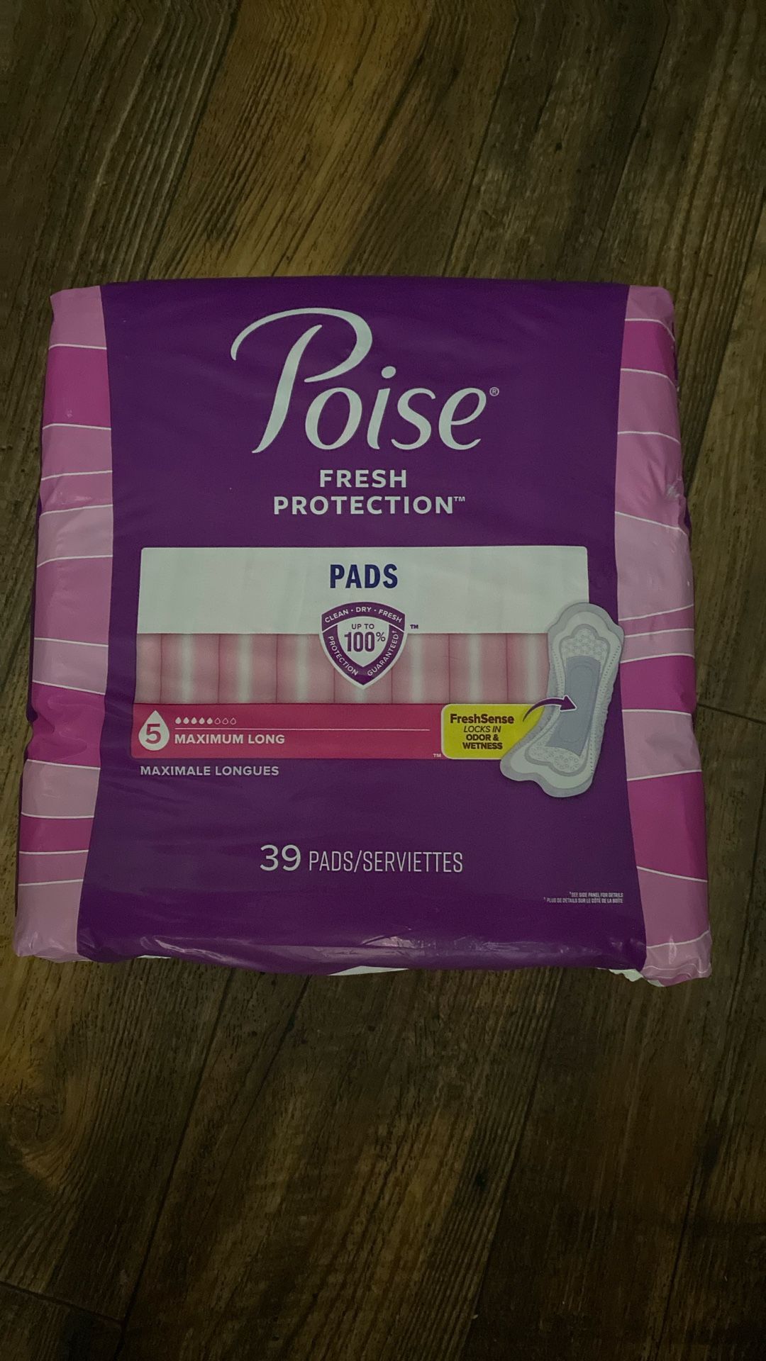Poise Pads Fresh Protection