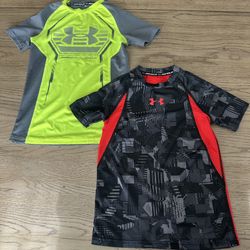 Boys Under Armour Dri Fit Shirts Size Small