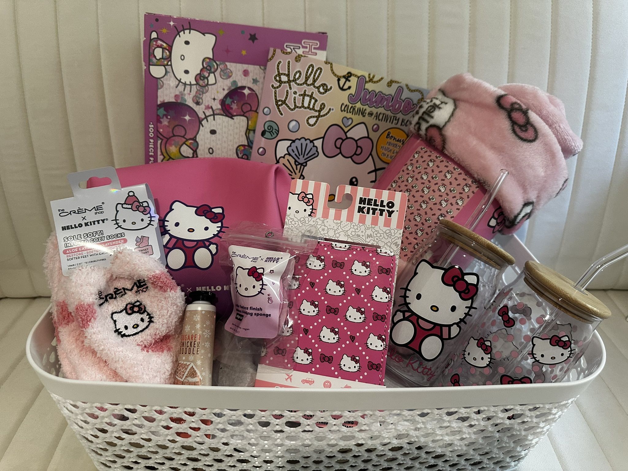 Hello kitty Gift Basket 