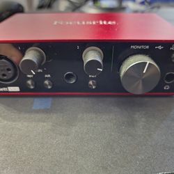Focusrite Scarlett Solo USB audio Interface
