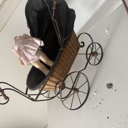 Vintage Doll Carriage