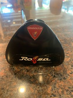 TaylorMade 48inch Rossa monza putter head is mint condition still has plastic over Rossa