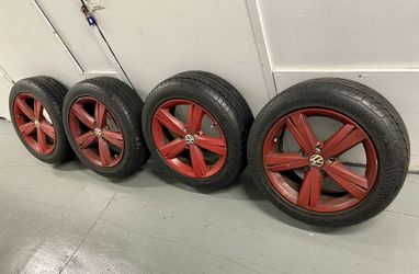 Brand New 17” Rims With New Tires!