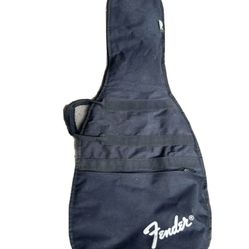 Fender® Padded Electric Guitar Carry Case Gig Bag Black Soft Shell Single Strap