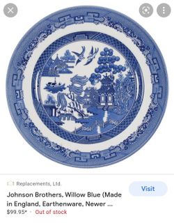 Johnson Brothers Collectable Plate