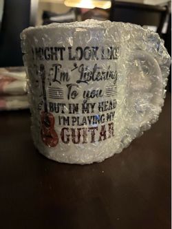 BRAND NEW Guitar Mug