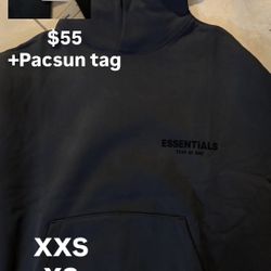 ESSENTIAL HOODIE [BLACK]