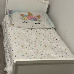 Kids Bed With Mattress 