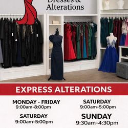 🪡💖 Need it ASAP? We offer ✂️⚡ Express alterations — NO extra cost fee! 📏✨ Hem, tighten, adjust — we do it all! 

📍 3416 N. La Homa Rd.
Mission, TX