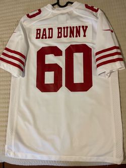 NFL Jersey San Francisco 49ers Bad Bunny Superbowl 60