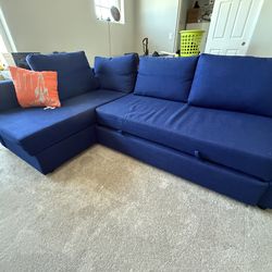 Sleeper sofa with storage