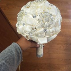 Cream Wedding Bouquet 