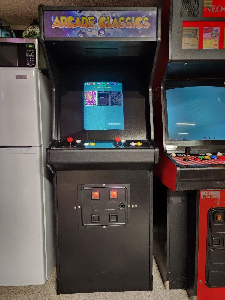 Custom Cabinet Arcade Classics