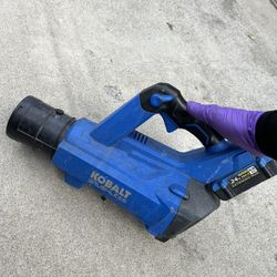 Kobalt Cordless Battery String Trimmer And Leaf Blower