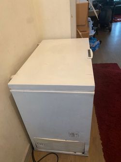 White Chest Freezer