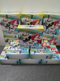 2025 Topps Chrome Disney Mega Boxes