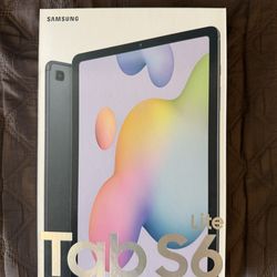 Samsung Galaxy Tablet S6 Lite, with cover, pen, charging cable and original box