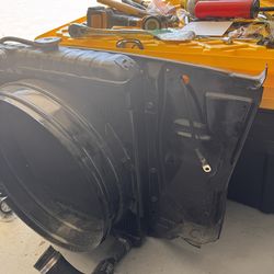 1958 impala core support radiator