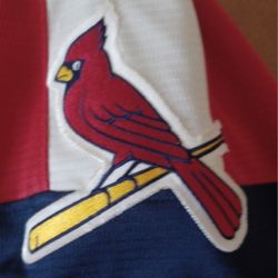 $20 PICKED UP TODAY ST LOUIS CARDINALS VINTAGE  MAJESTIC ADULT SIZE LARGE BASEBALL ⚾️ JERSEY STITCHED