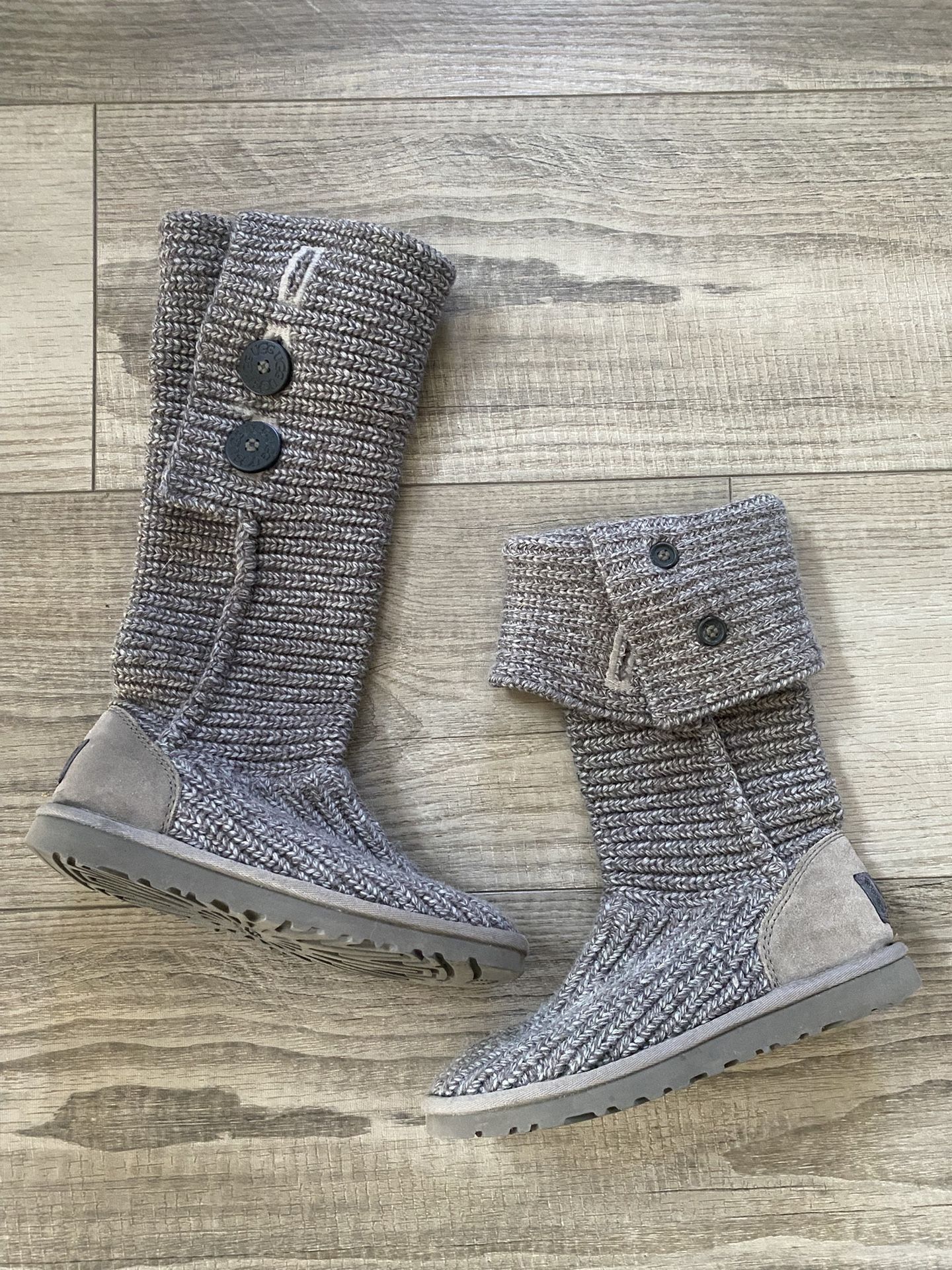 Ugg Boots Cardy Knit Wool Blend 5