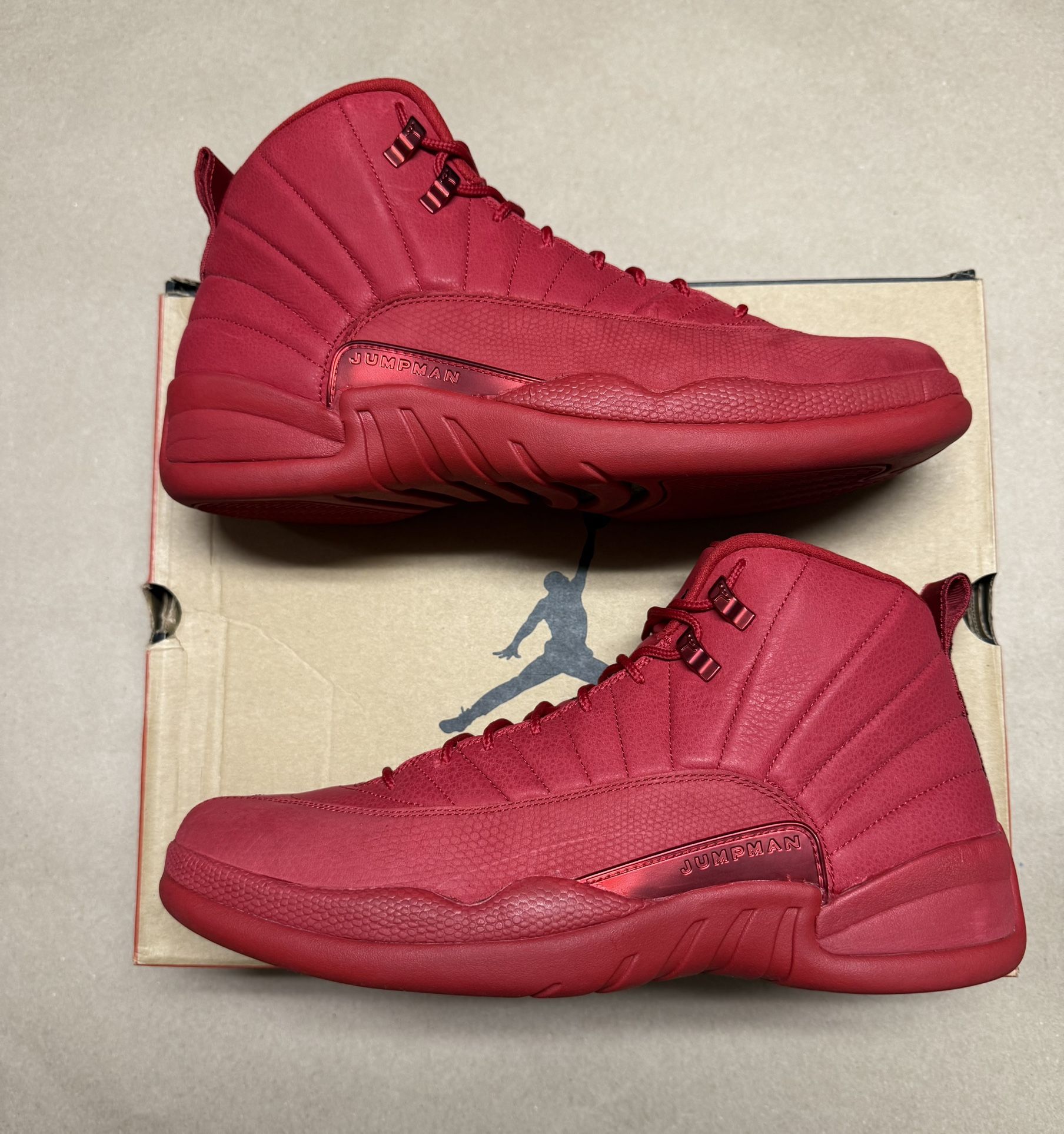 Nike Air Jordan XII 12 Retro Gym Red men’s size 14 Rare!