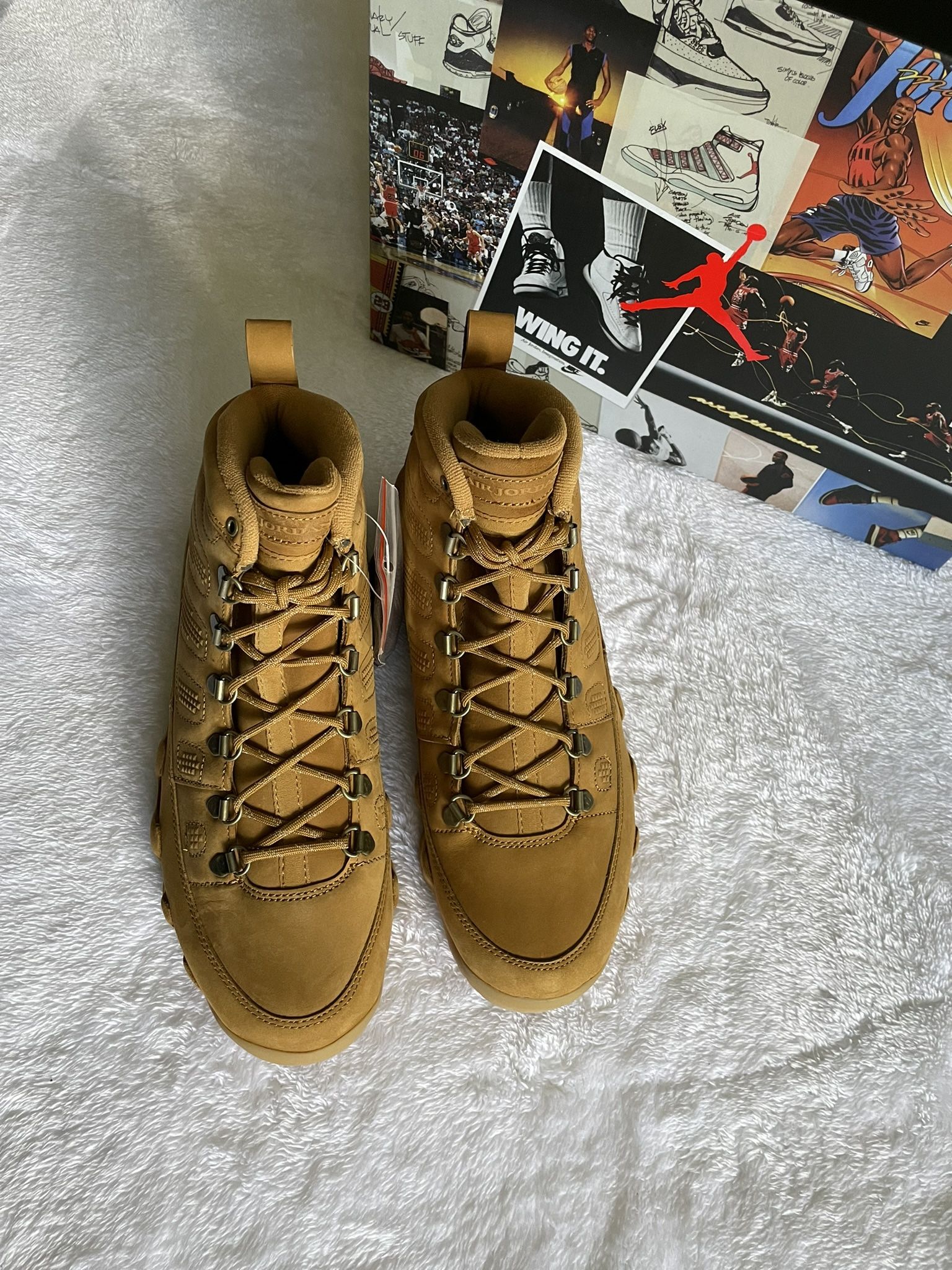 Air Jordan 9 Retro NRG Boot ‘Wheat’