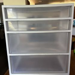 Storage Container 4 Drawers