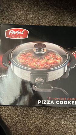 12” Non-stick Electric Pizza Cooker